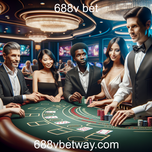 Experiência Imersiva dos Cassinos Ao Vivo na 688v Bet